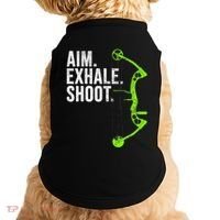 Archery Bow Hunting Aim Exhale Shoot Doggie Tank thumb 0