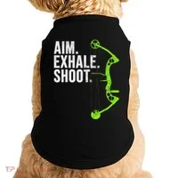 Archery Bow Hunting Aim Exhale Shoot Doggie Tank thumb 0