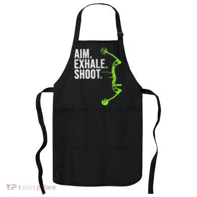 Archery Bow Hunting Aim Exhale Shoot Apron