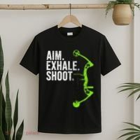 Archery Bow Hunting Aim Exhale Shoot T-Shirt thumb 2