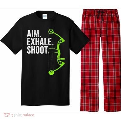 Archery Bow Hunting Aim Exhale Shoot Pajama Set
