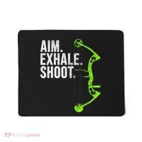 Archery Bow Hunting Aim Exhale Shoot Mousepad thumb 0