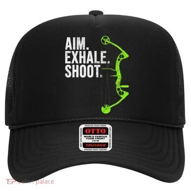 Archery Bow Hunting Aim Exhale Shoot Hat