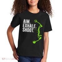 Archery Bow Hunting Aim Exhale Shoot Kids T-Shirt thumb 2