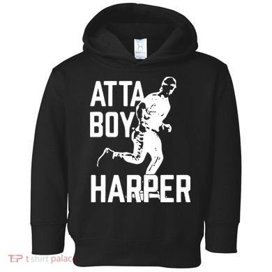 Atta Boy Harper Trending Atta Boy Harper Toddler Hoodie