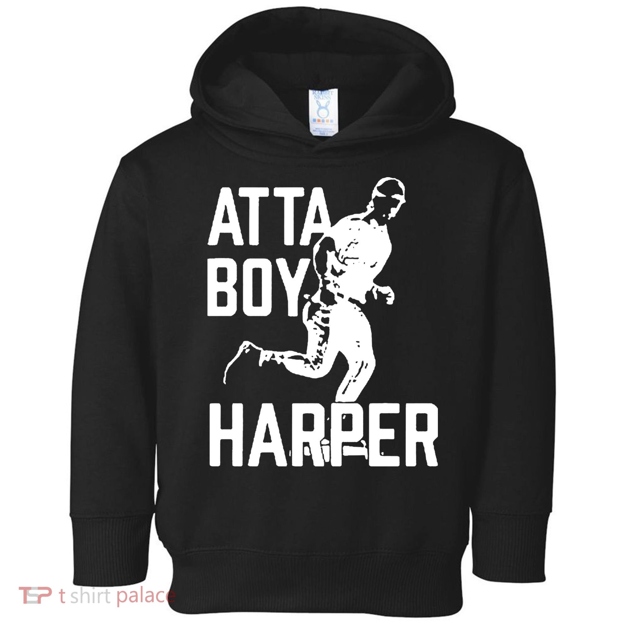 Atta Boy Harper Trending Atta Boy Harper Toddler Hoodie