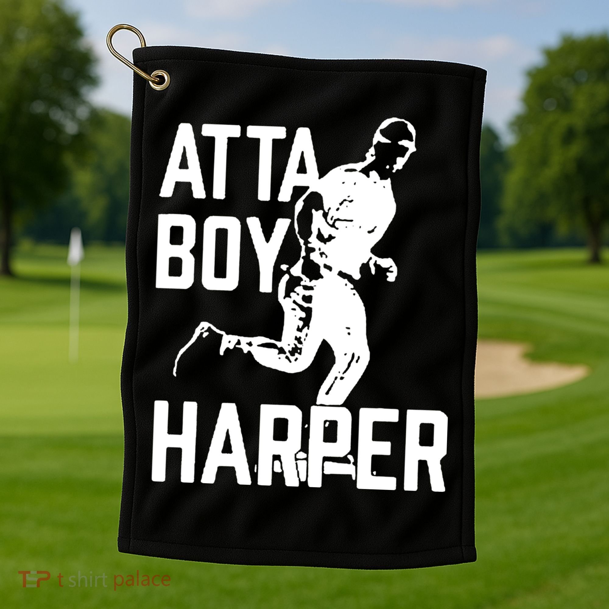 Atta Boy Harper Trending Atta Boy Harper Golf Towel