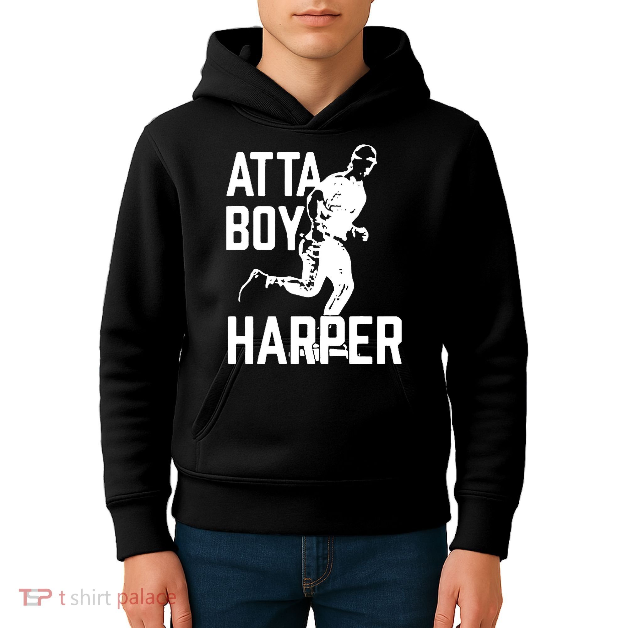 Atta Boy Harper Trending Atta Boy Harper Kids Hoodie