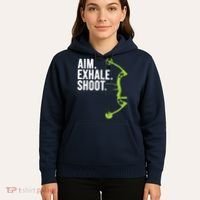 Archery Bow Hunting Shirts Aim Exhale Shoot Hoodie thumb 5