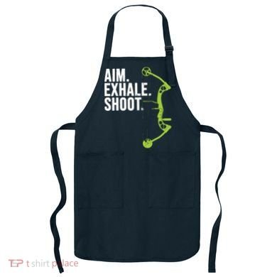 Archery Bow Hunting Shirts Aim Exhale Shoot Apron