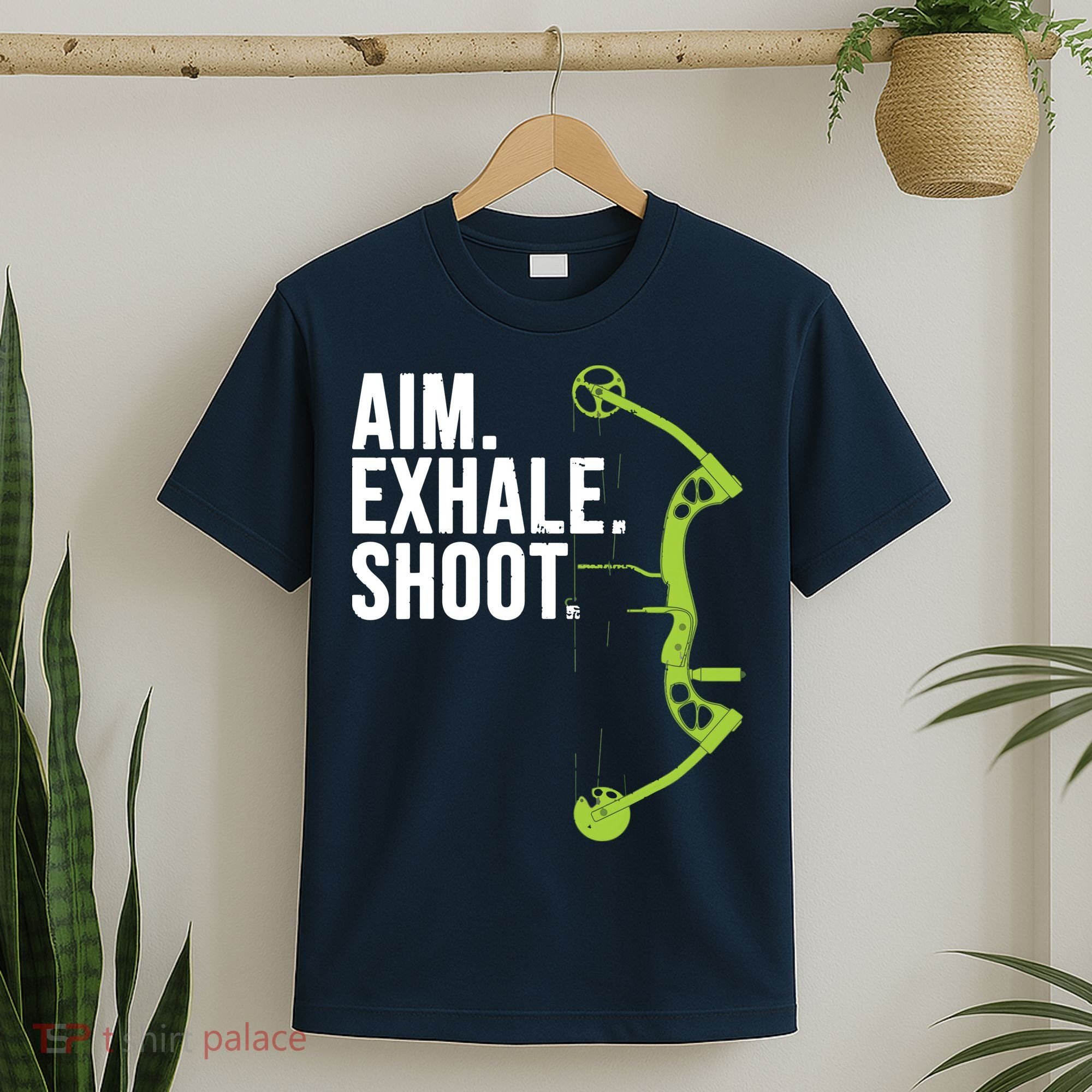 Archery Bow Hunting Shirts Aim Exhale Shoot T-Shirt