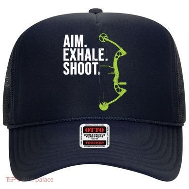 Archery Bow Hunting Shirts Aim Exhale Shoot Hat