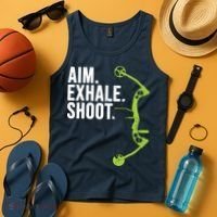 Archery Bow Hunting Shirts Aim Exhale Shoot Tank Top thumb 4