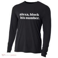Alexa Block His Number Cooling Performance Long Sleeve Crew thumb 0