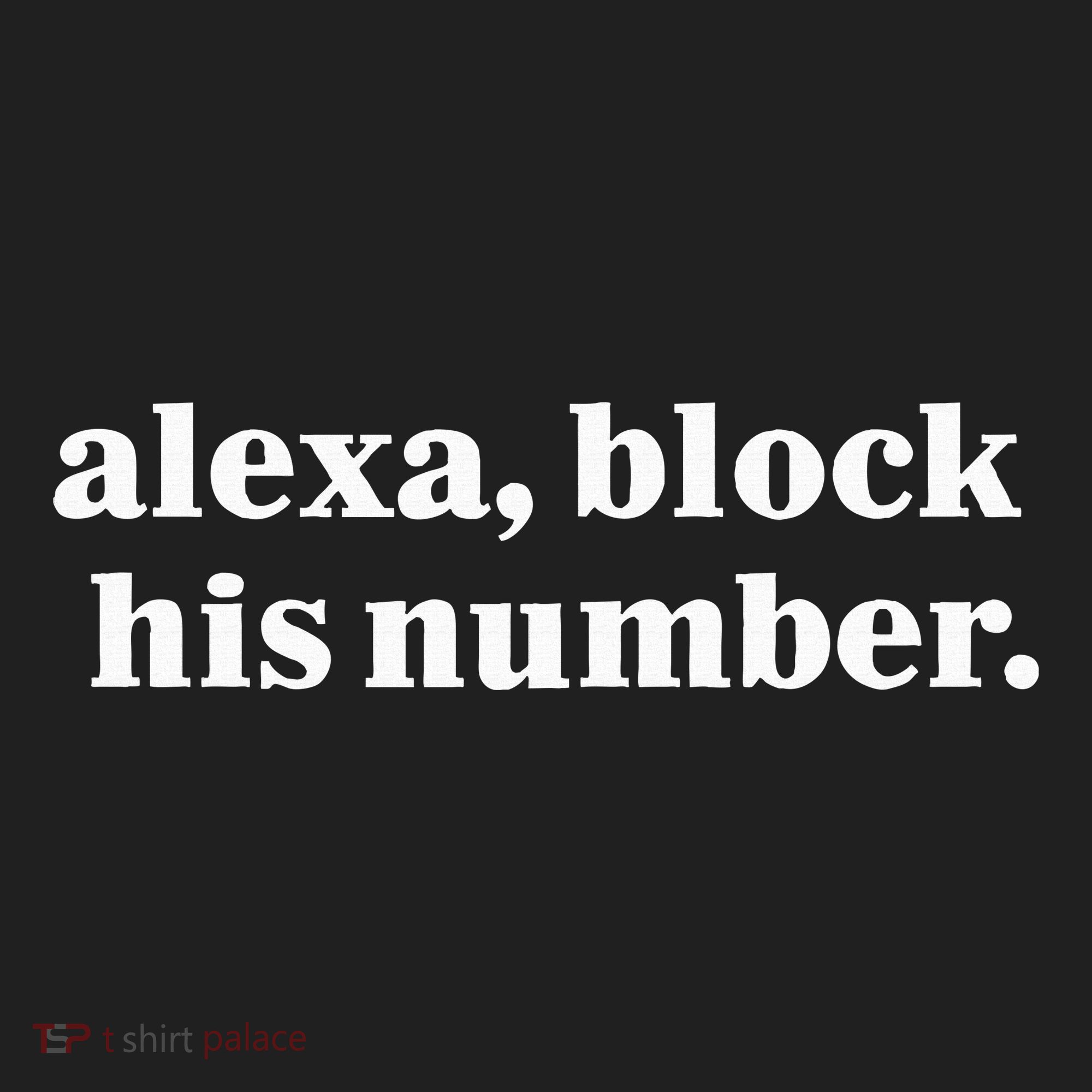 Alexa Block His Number Golf Towel