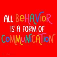 All Behavior Is A Form Of Communication SPED Teacher Autism Santa Hat thumb 1