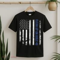 Anti Biden Impeach 46 8646 Clean Up On Aisle 46 Pro USA Flagd T-Shirt thumb 2