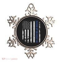 Anti Biden Impeach 46 8646 Clean Up On Aisle 46 Pro USA Flagd Ornament thumb 0