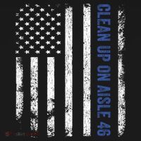 Anti Biden Impeach 46 8646 Clean Up On Aisle 46 Pro USA Flagd Women's Tank Top thumb 5