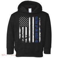 Anti Biden Impeach 46 8646 Clean Up On Aisle 46 Pro USA Flagd Toddler Hoodie thumb 0