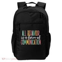 All Behavior Is A Form Of Communication Backpack thumb 0