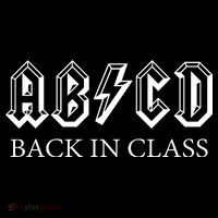 ABCD Back In Class Back To School Funny Teacher Women's Hoodie thumb 2