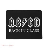 ABCD Back In Class Back To School Funny Teacher Mousepad thumb 0