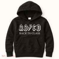 ABCD Back In Class Back To School Funny Teacher Kids Hoodie thumb 0