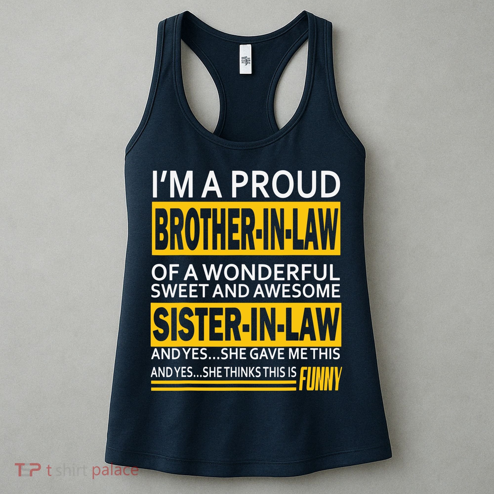 A Brother In Law Awesome Sister In Law Women's Tank Top