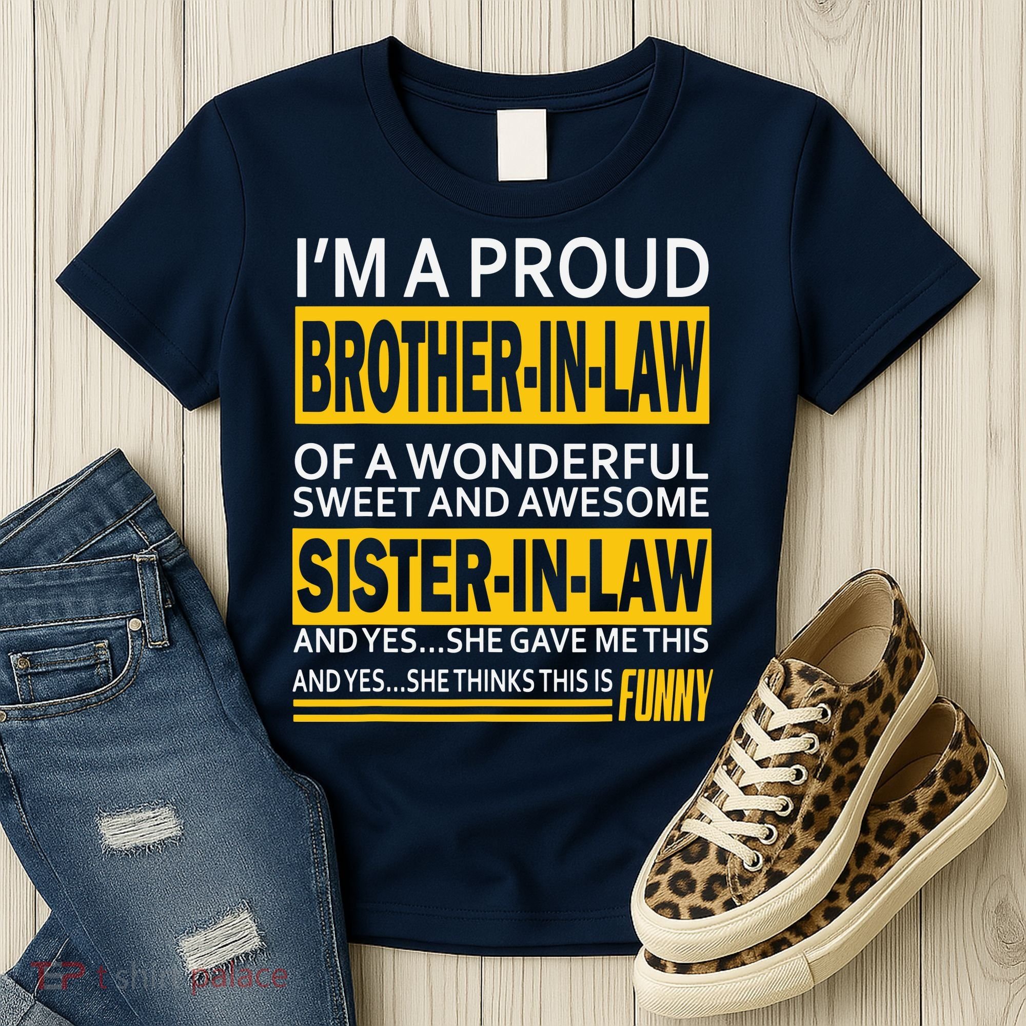 A Brother In Law Awesome Sister In Law Women's T-Shirt