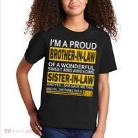 A Brother In Law Awesome Sister In Law Kids T-Shirt thumb 2