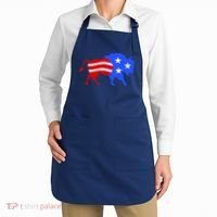 American Bison Illustration Apron thumb 2