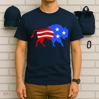 American Bison Illustration T-Shirt thumb 6