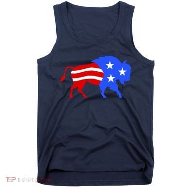 American Bison Illustration Tank Top