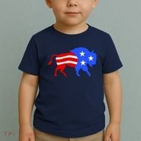 American Bison Illustration Toddler T-Shirt thumb 2