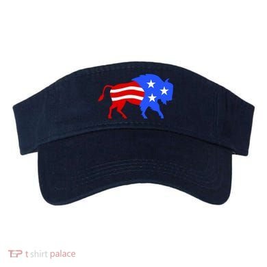 American Bison Illustration Visor
