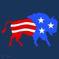 American Bison Illustration Kids T-Shirt thumb 4