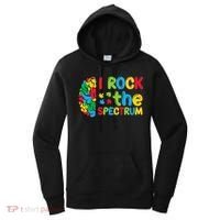 Autism Brain I Rock The Spectrum Awareness Women's Hoodie thumb 0
