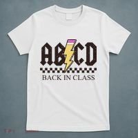ABCD Back In Class Rock Vintage School T-Shirt thumb 5