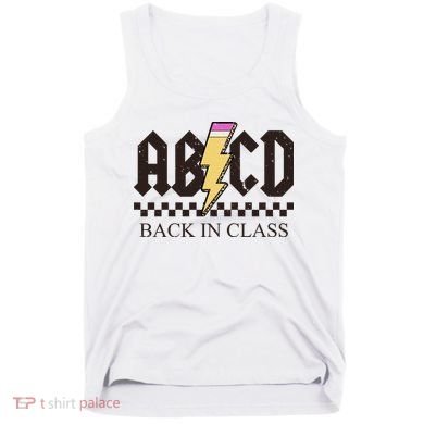 ABCD Back In Class Rock Vintage School Tank Top