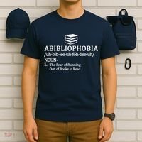 Abibliophobia The Fear Pf Running Out Books To Read T-Shirt thumb 6