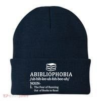 Abibliophobia The Fear Pf Running Out Books To Read Beanie thumb 0