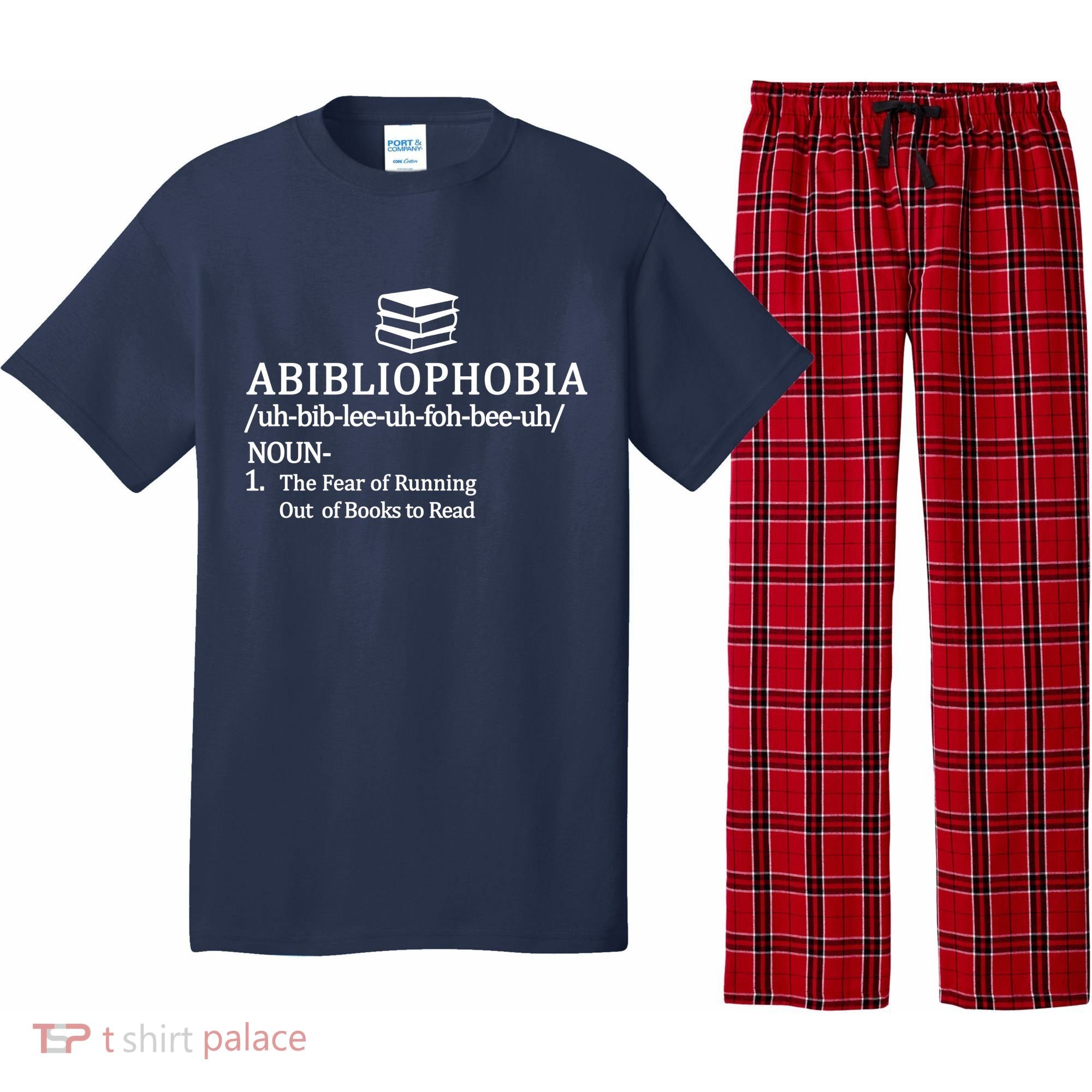Abibliophobia The Fear Pf Running Out Books To Read Pajama Set