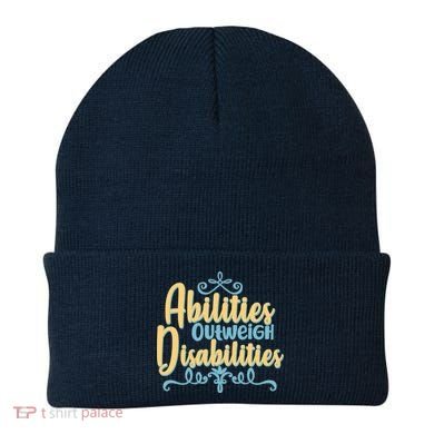 Abilities Outweigh Disabilities  Beanie