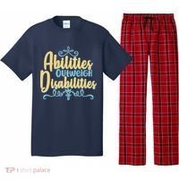 Abilities Outweigh Disabilities  Pajama Set thumb 0
