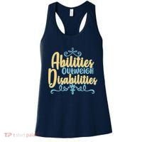 Abilities Outweigh Disabilities  Women's Tank Top thumb 0