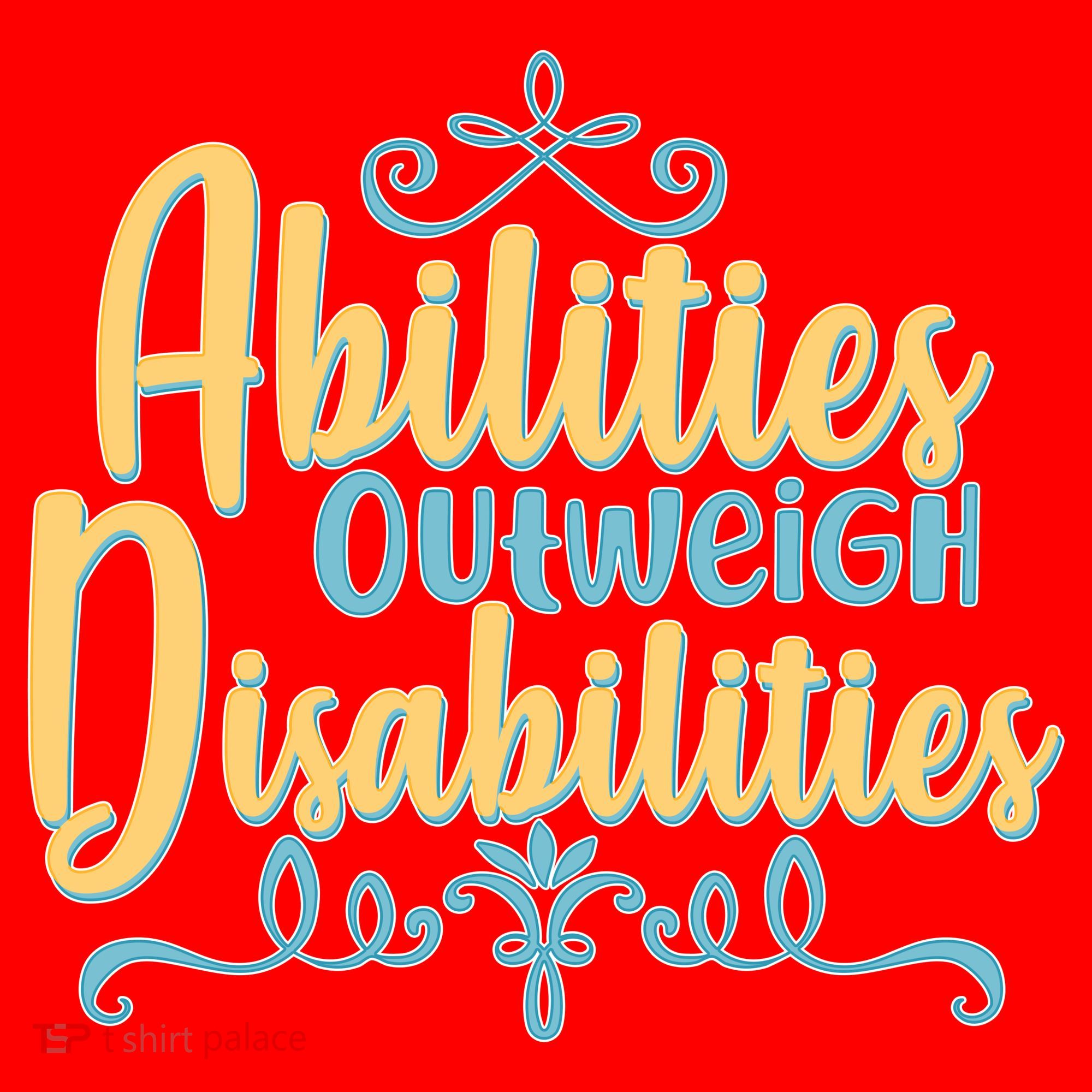 Abilities Outweigh Disabilities  Santa Hat