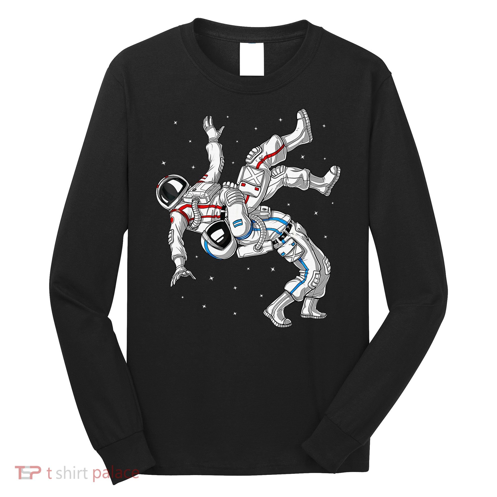 Astronaut Brazilian Jiu-Jitsu Judo Martial Arts Grappling Long Sleeve Shirt
