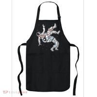 Astronaut Brazilian Jiu-Jitsu Judo Martial Arts Grappling Apron thumb 0