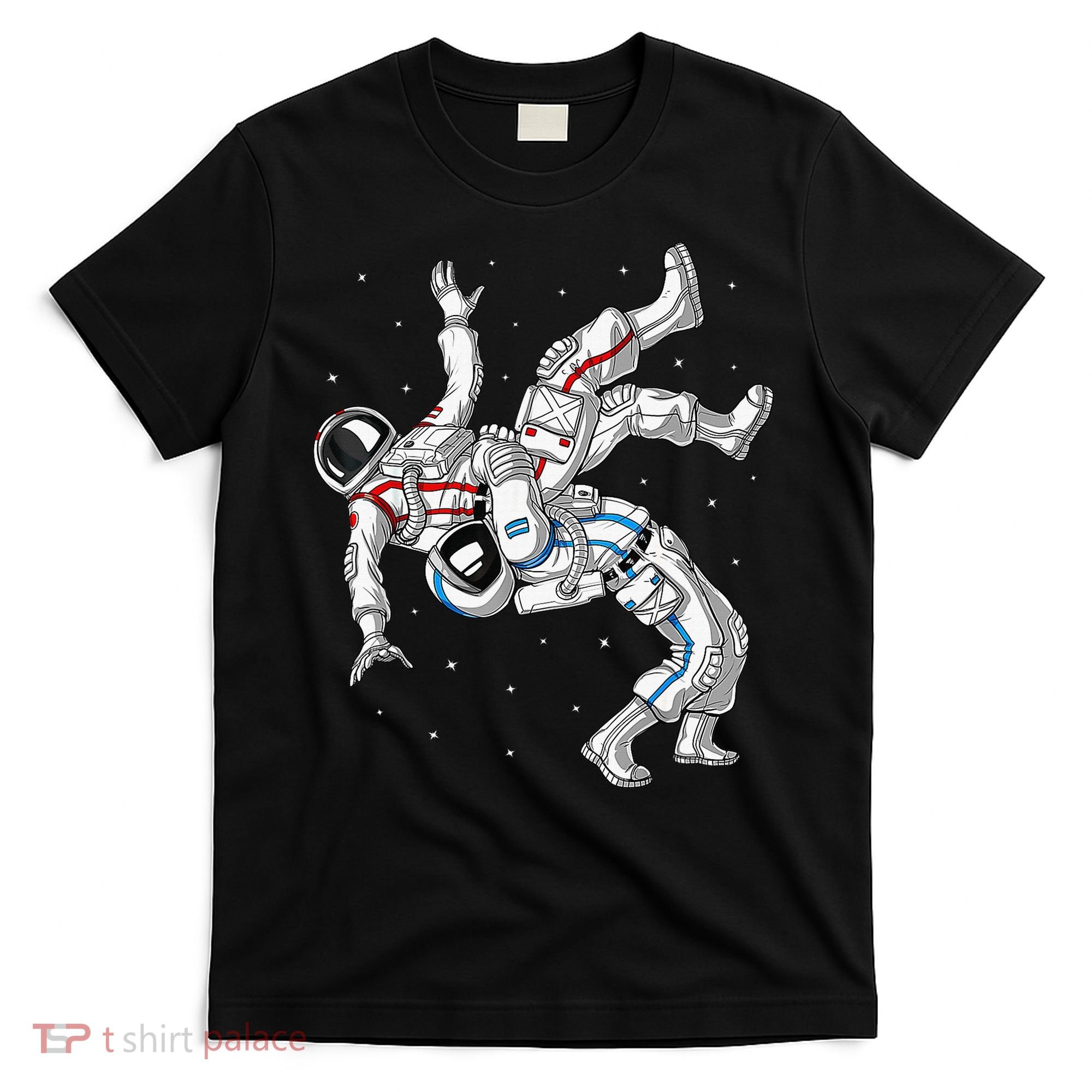 Astronaut Brazilian Jiu-Jitsu Judo Martial Arts Grappling T-Shirt
